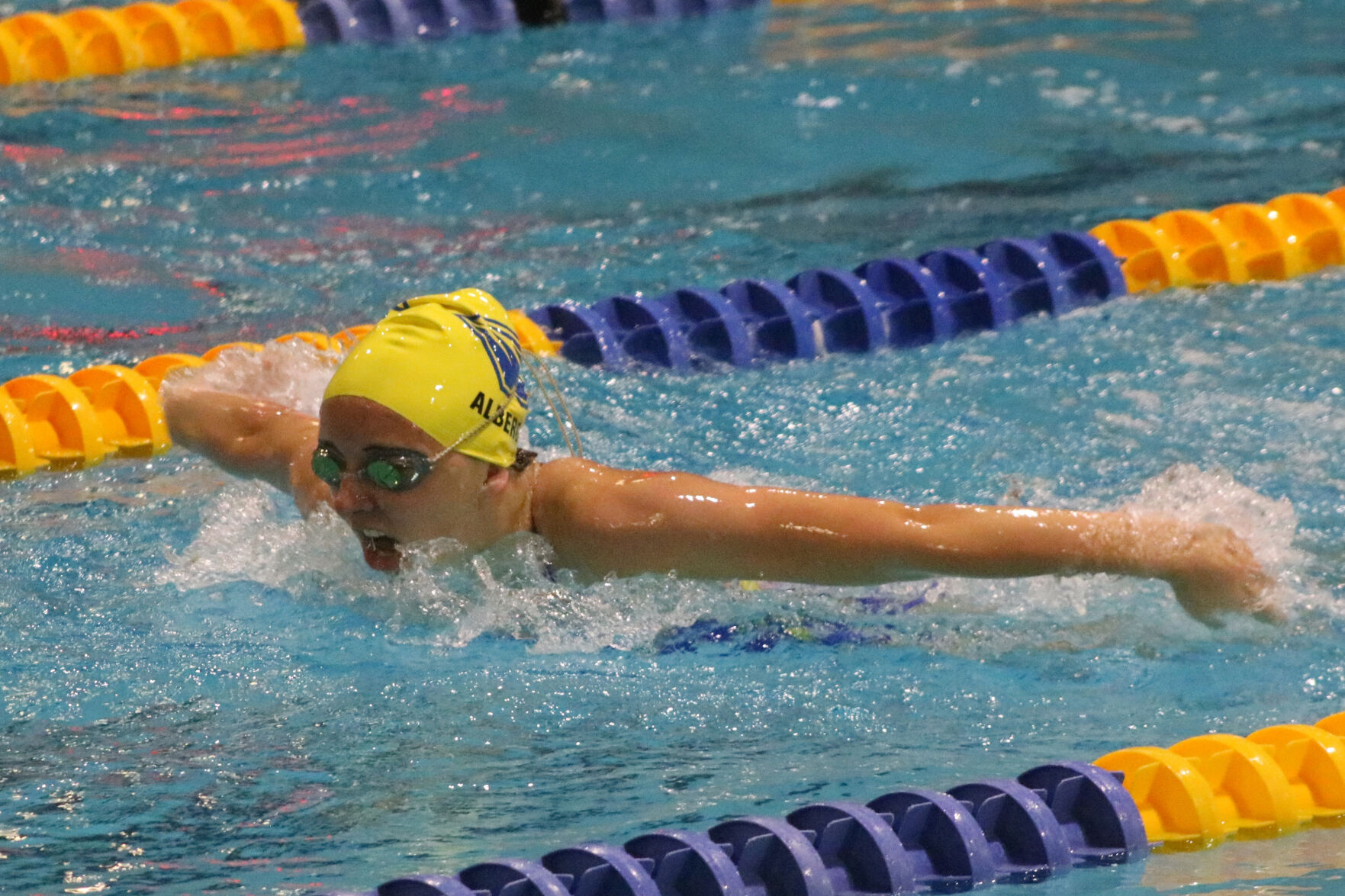 Rice Lake girls swim and dive vs Menomonie 9-10-20